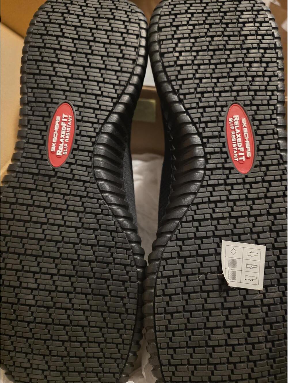 Air Cooled Memory Foam Sketchers Work Wear Slip on womens  7  Eur 37